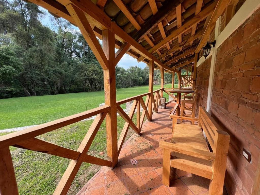 Rancho Campestre Virgen Del Rio Hotel Zacatlán Kültér fotó